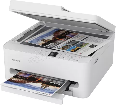 Photo de Imprimante Multifonction 3en1 Canon Pixma TS7550i (Blanc)