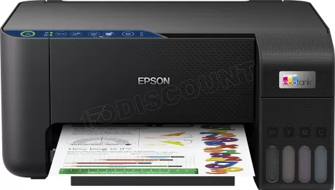 Photo de Imprimante Multifonction 3en1 Epson EcoTank ET-2861 (Noir)