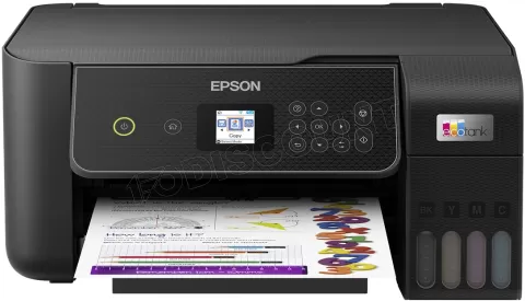 Photo de Imprimante Multifonction 3en1 Epson EcoTank ET-2870 (Noir)