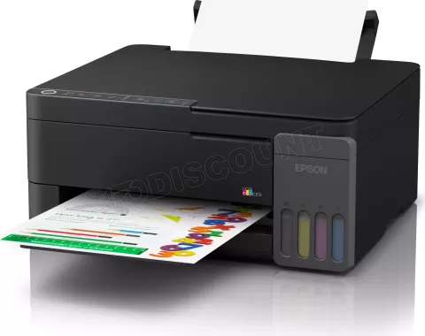 Photo de Imprimante Multifonction 3en1 Epson EcoTankET-2910 (Noir)
