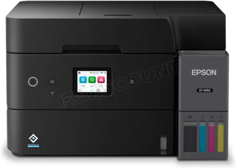 Photo de Imprimante Multifonction 4en1 Epson EcoTank ET-4950 (Noir)