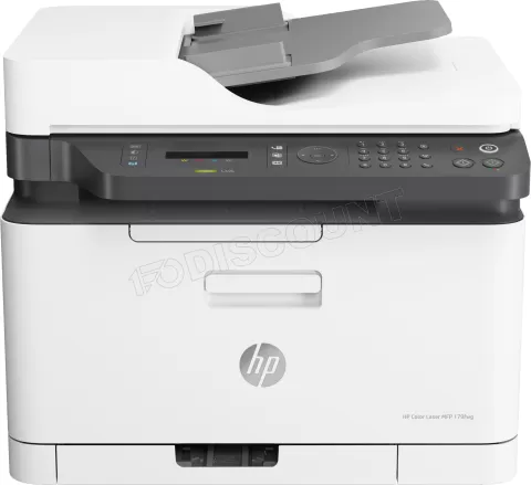 Photo de Imprimante Multifonction 4en1 HP LaserJet 179fnw (Blanc/Gris)