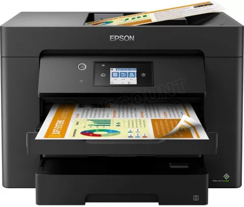Photo de Imprimante Multifonction Epson WorkForce WF-7830DTW A3 (Noir)