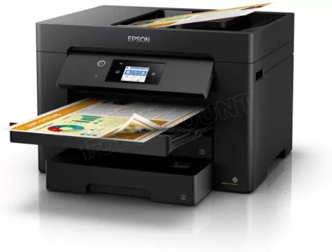 Photo de Imprimante Multifonction Epson WorkForce WF-7830DTW A3 (Noir)