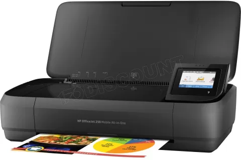 Photo de Imprimante Multifonction HP OfficeJet 250 portable (Noir)