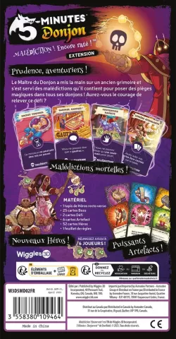 Photo de Jeu - 5 Minutes Dungeon Exp. Curses! Foiled Again!