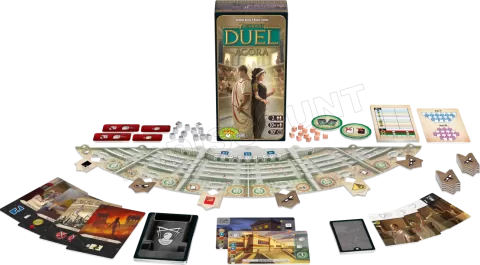 Photo de Jeu - 7 Wonders Duel : Agora (Extension)