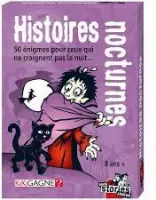 Photo de Jeux d'Ambiance KiKiGagne  Black Stories Junior : Histoires Nocturnes