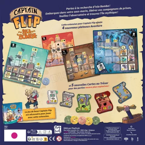 Photo de Jeu - Captain Flip : Isla Bomba (Ext)