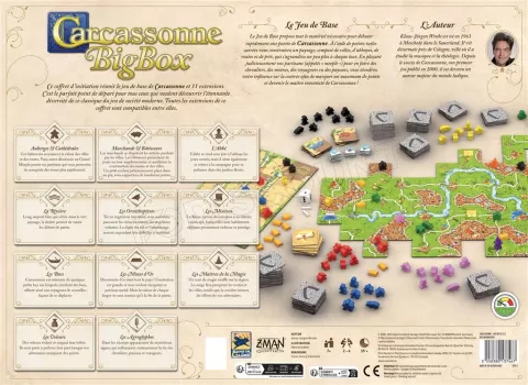 Photo de Jeu - Carcassonne : Big Box (V.3.1) 2025 (Fr)