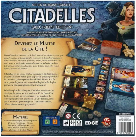 Photo de Jeu - Citadelles (4ème Edition)