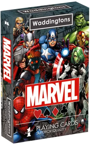 Waddingtons Numéro 1 Marvel Universe Comic Cartes à Jouer 