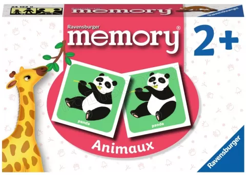 Photo de Jeu de Memory Ravensburger Les Animaux 2+