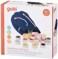 Photo de Jeu de Mémory tactile en bois Goki
