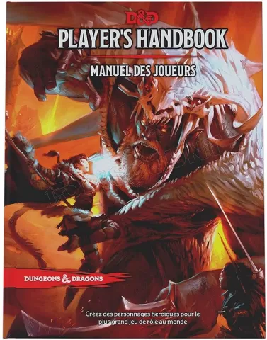 Photo de Jeu de Rôle : Dungeons & Dragons 5 - Livre Manuel des Joueurs (Ed. Wotc)