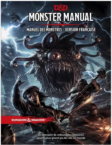 Photo de Jeu de Rôle : Dungeons & Dragons 5 - Livre Manuel des Monstres