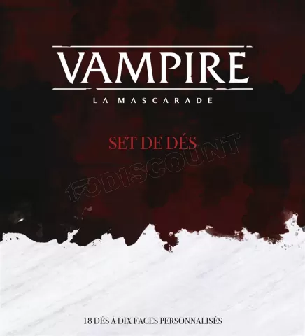 Photo de Jeu de Rôle : Vampire la Mascarade - Set de Dés