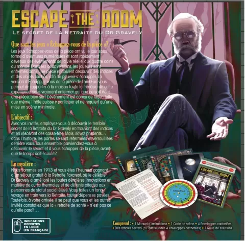 Photo de Jeu - Escape The Room : Le Secret De La Retraite Du Dr Gravely