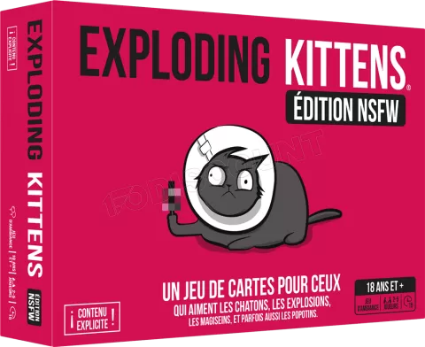 Photo de Jeu - Exploding Kittens : NSFW Edition Rose