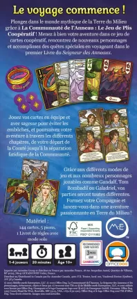 Photo de Jeu - La Communauté de L'Anneau : Jeu de Plis Coopératif