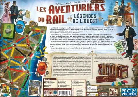 Photo de Jeu - Les Aventuriers du Rail : Legacy