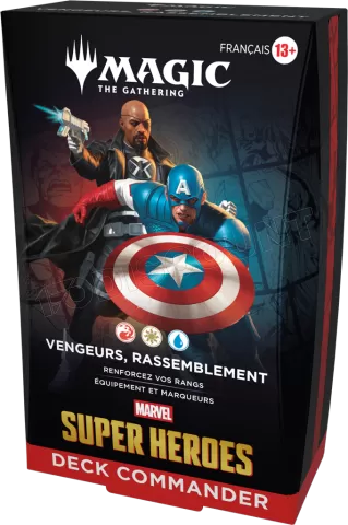 Photo de Jeu - Magic the Gathering : Marvel Super Heroes Commander Deck (Model Aleatoire) (Fr)