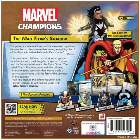Photo de Jeu - Marvel Champions : L'Ombre du Titan Fou (Extension)