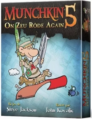 Photo de Jeu - Munchkin 5 : On Zeu Rode Again (Extension)