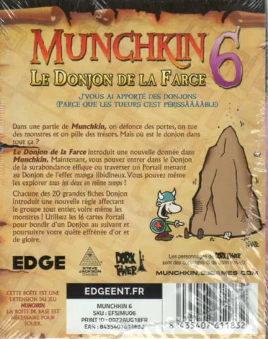 Photo de Jeu - Munchkin 6 - Le Donjon de la Farce (Extension)