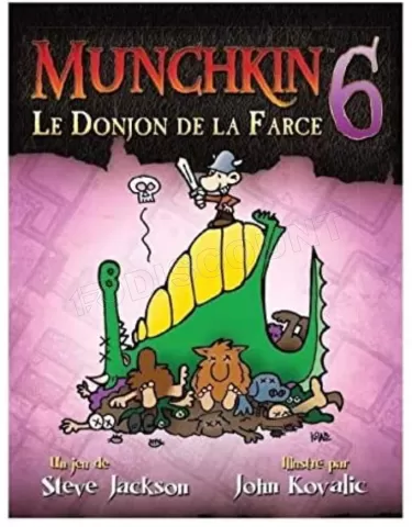 Photo de Jeu - Munchkin 6 - Le Donjon de la Farce (Extension)