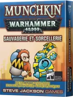 Photo de Jeux pour Joueurs Réguliers / Confirmés Edge Munchkin Warhammer 40k : Sauvagerie et Sorcellerie
