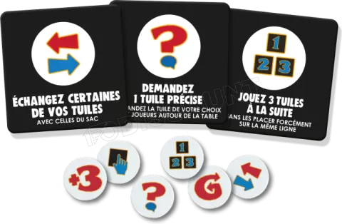 Photo de Jeu - Qwirkle Micro Extension : Super Pouvoirs