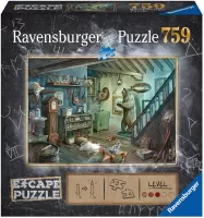 Photo de Jeu Ravensburger Escape Puzzle : La Cave de la Terreur (759 pièces)