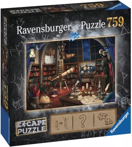 Photo de Jeu Ravensburger Escape Puzzle : L'Observatoire Astronomique (759 pièces)