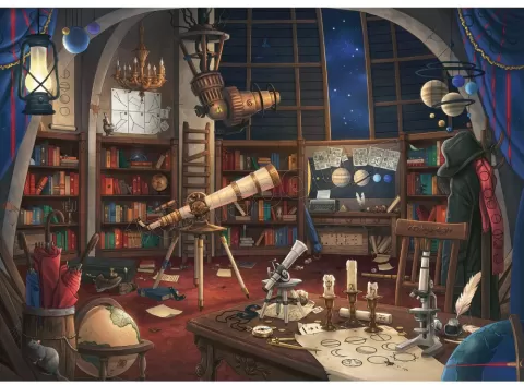 Photo de Jeu Ravensburger Escape Puzzle : L'Observatoire Astronomique (759 pièces)