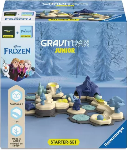 Photo de Jeu Ravensburger GraviTrax Junior : Starter Set La Reine des Neiges