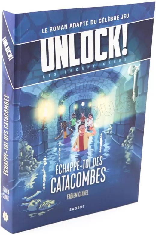 Échappe-toi des Catacombes Jeux de société Unlock Escape Geeks 