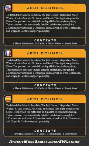 Photo de Jeu Star Wars - Legion : Jedi Council