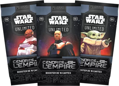 Photo de Jeu - Star Wars Unlimited : Cendres de L'empire (Display 24 Boosters) (Fr)