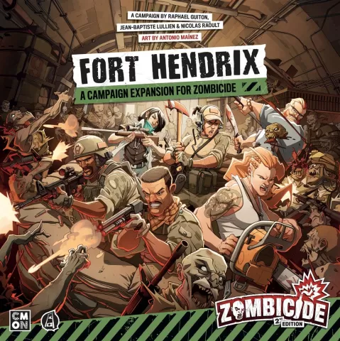 Photo de Jeu - Zombicide : Fort Hendrix (Extension)
