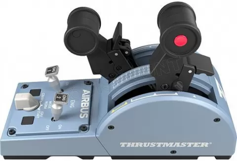 Photo de Joystick Thrustmaster TCA Officer Pack Airbus Edition avec levier de poussée