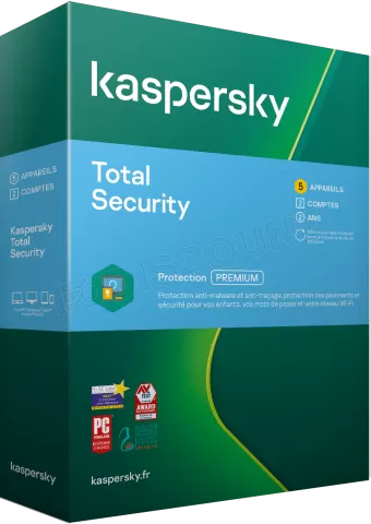 Photo de Kaspersky Total Security - 5 PC - 2 ans