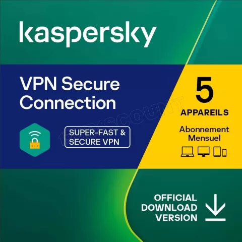 Photo de Kaspersky VPN Secure connection - 5 appareils / 1 an