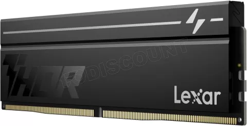 Photo de Kit Barettes mémoire 16Go (2x8Go) DIMM DDR5 Lexar Thor 2nd Gen 6000MHz CL38 (Noir)