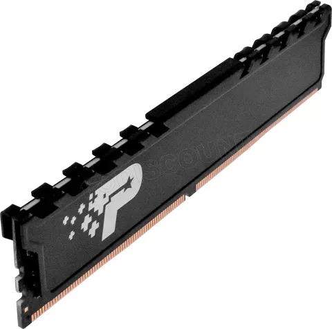 Photo de Kit Barrettes mémoire 16Go (2x8Go) DIMM DDR4 Patriot Signature Line Premium  2666Mhz (Noir)
