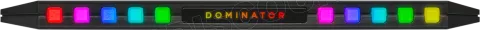 Photo de Kit Barrettes mémoire 32Go (2x16Go) DIMM DDR4 Corsair Dominator Platinum RGB  3200Mhz (Noir)