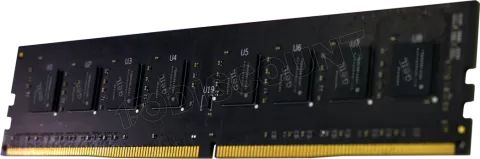 Photo de Kit Barrettes mémoire 32Go (2x16Go) DIMM DDR4 GeIL Pristine 2666Mhz (Noir)