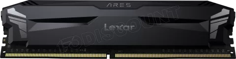 Photo de Kit Barrettes mémoire 32Go (2x16Go) DIMM DDR4 Lexar Ares OC  3600Mhz (Noir)