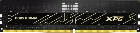 Photo de Kit Barrettes mémoire 32Go (2x16Go) DIMM DDR5 Adata XPG AICore 7200MHz ECC Registered (Noir)
