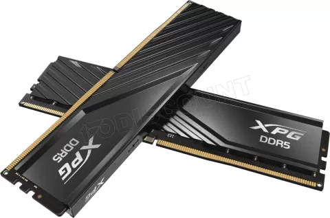 Photo de Kit Barrettes mémoire 32Go (2x16Go) DIMM DDR5 Adata XPG Lancer Blade  5600MHz (Noir)